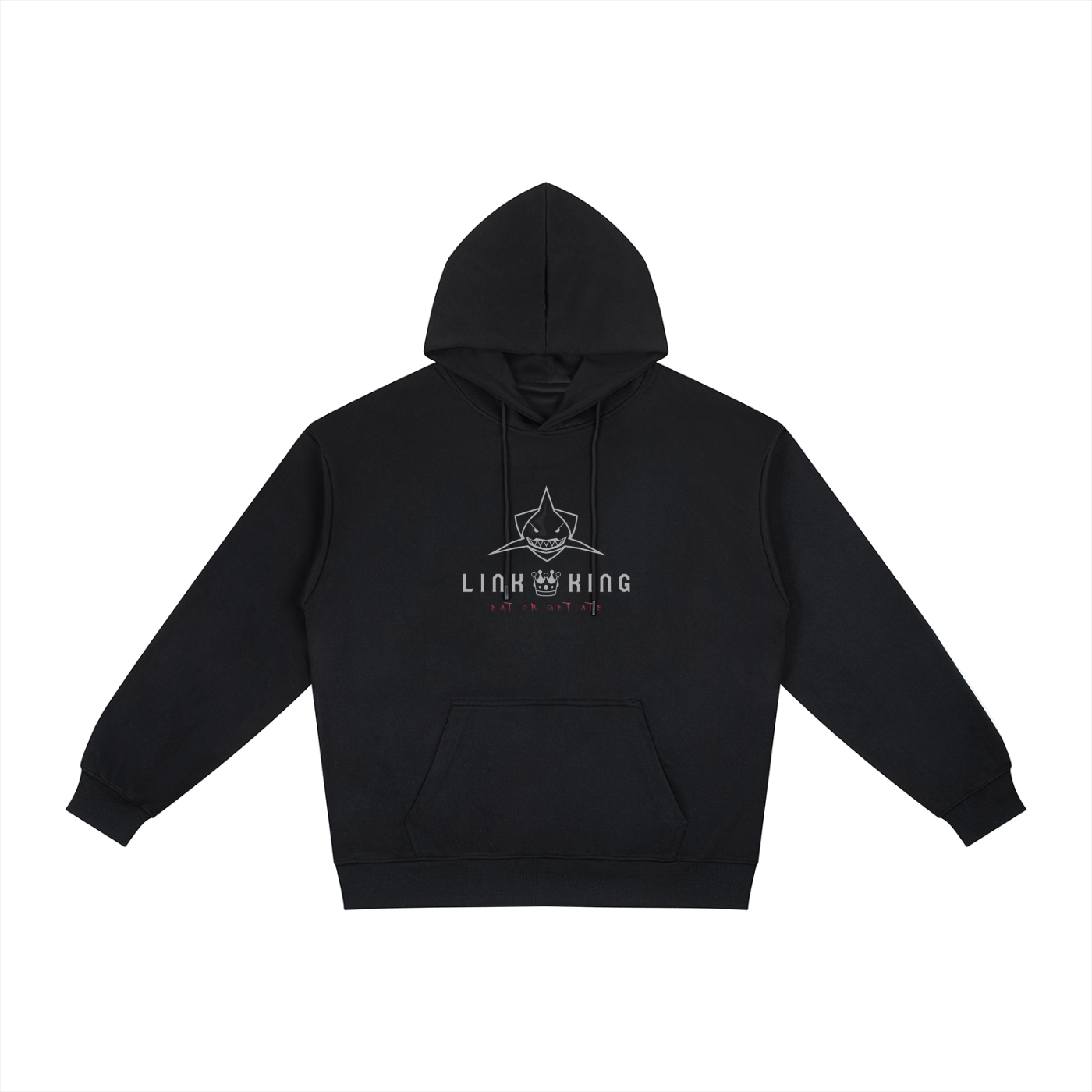 Eat or get Ate Relaxed Fit Hoodie