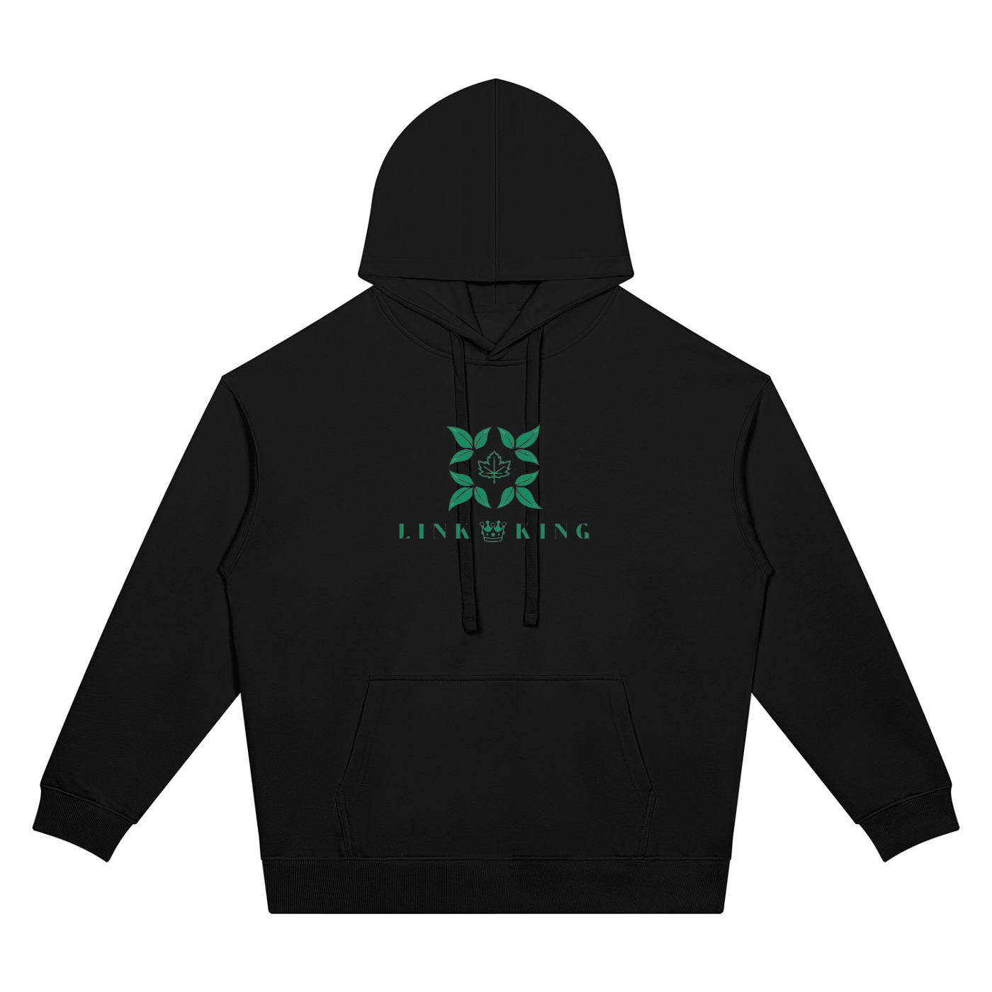 Link King Sweet Leaf Oversized Drop Shoulder Hoodie