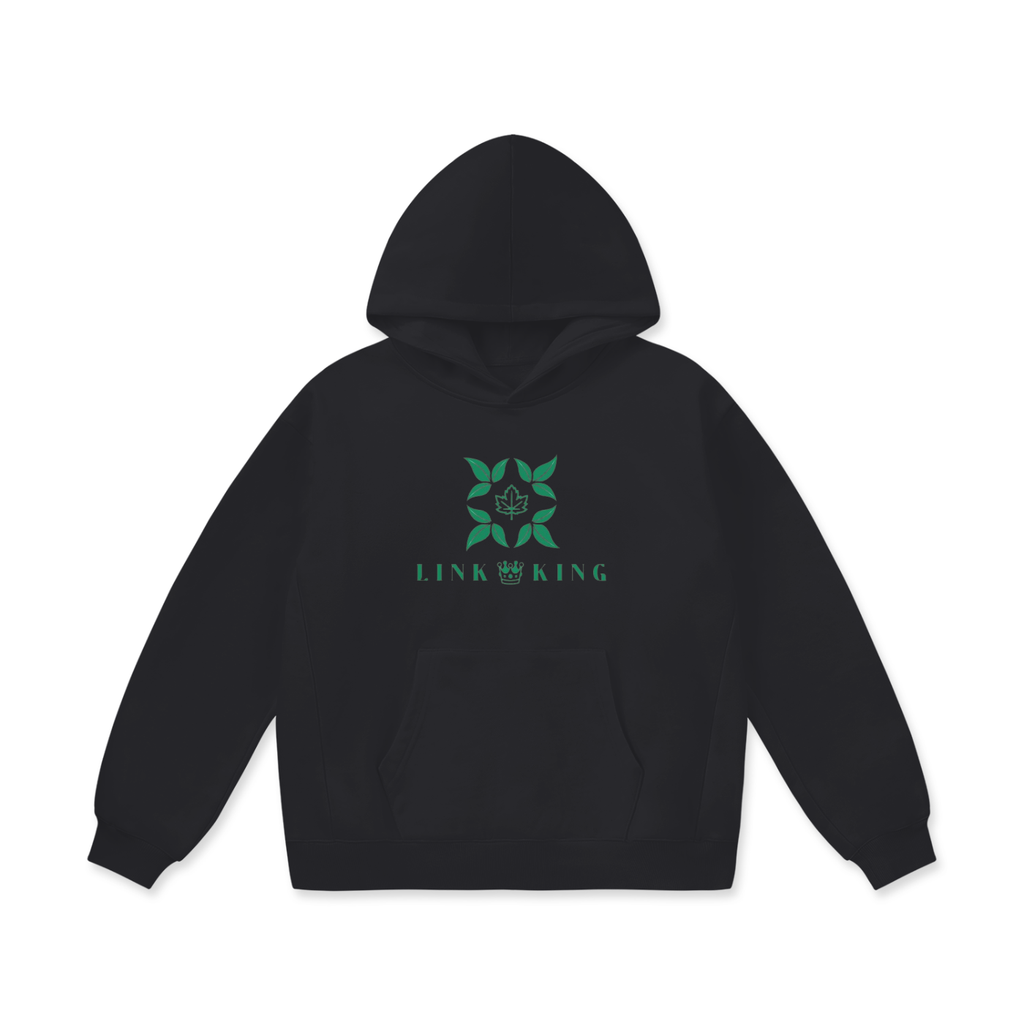 Link King Sweet Leaf Oversize Heavyweight Fleece Hoodie