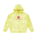 Link King 98 Sunfade Frayed Fleece Hoodie