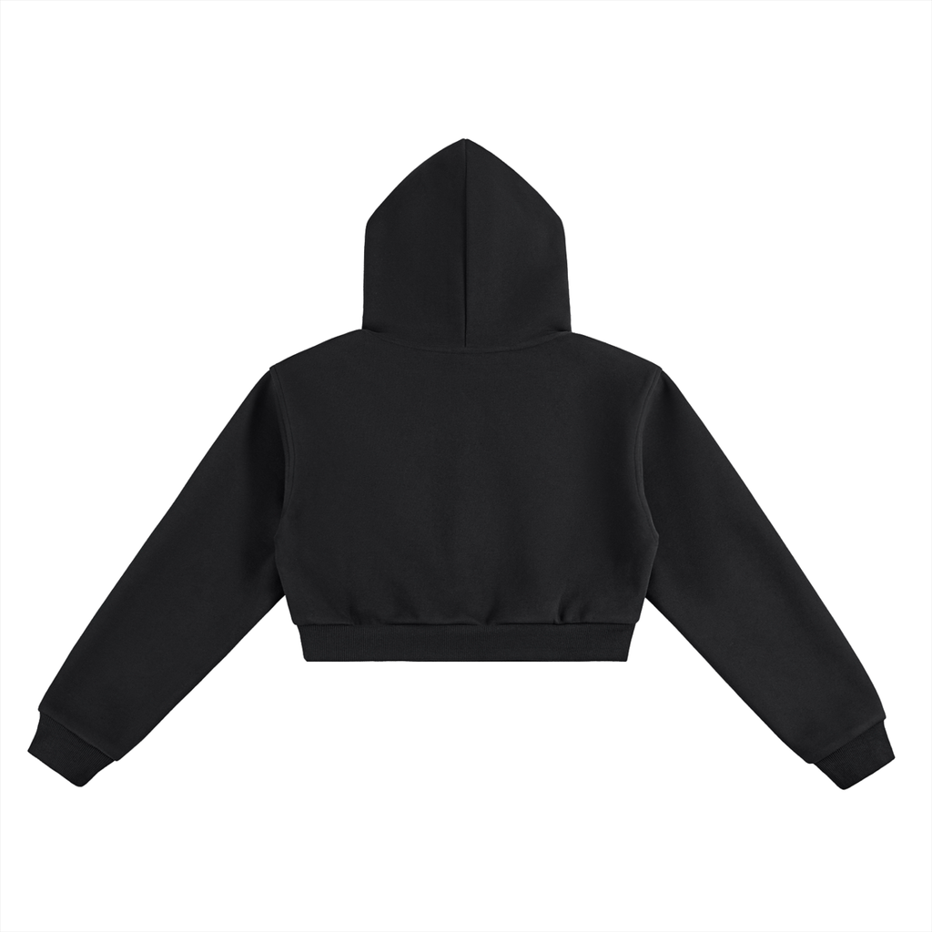 Link King Essential Cropped Hoodie