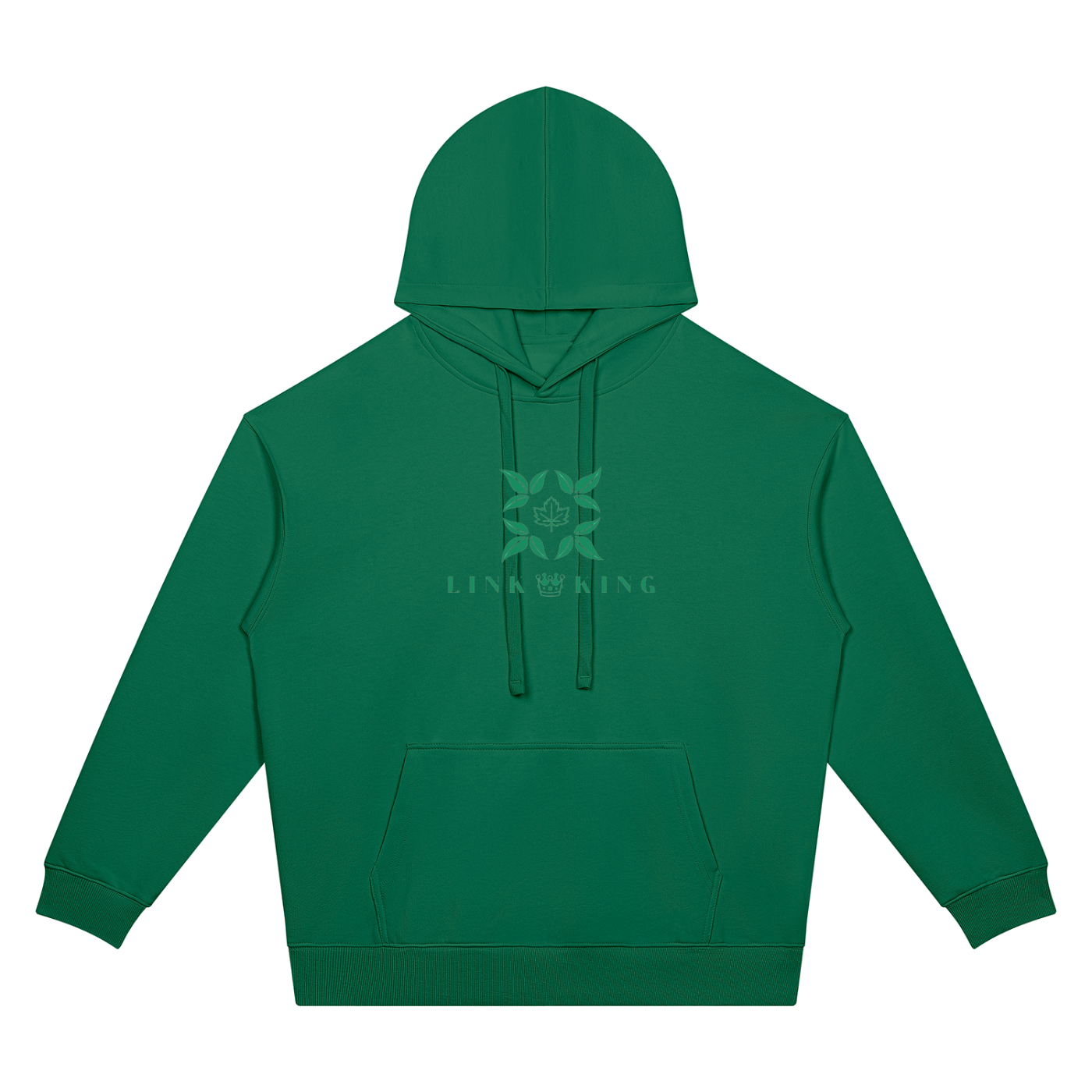 Link King Sweet Leaf Oversized Drop Shoulder Hoodie