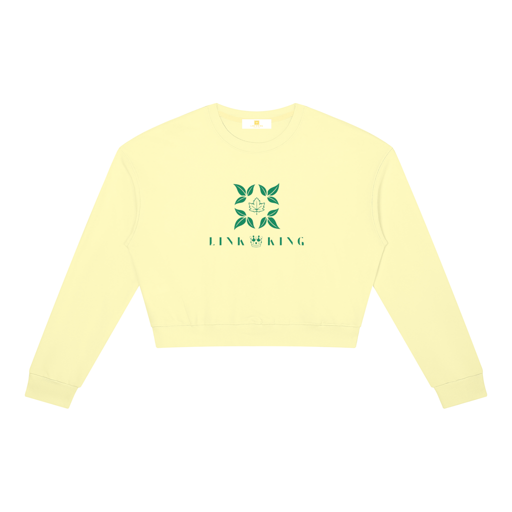Link King Sweet Leaf Women's Crewneck Sweatshirt