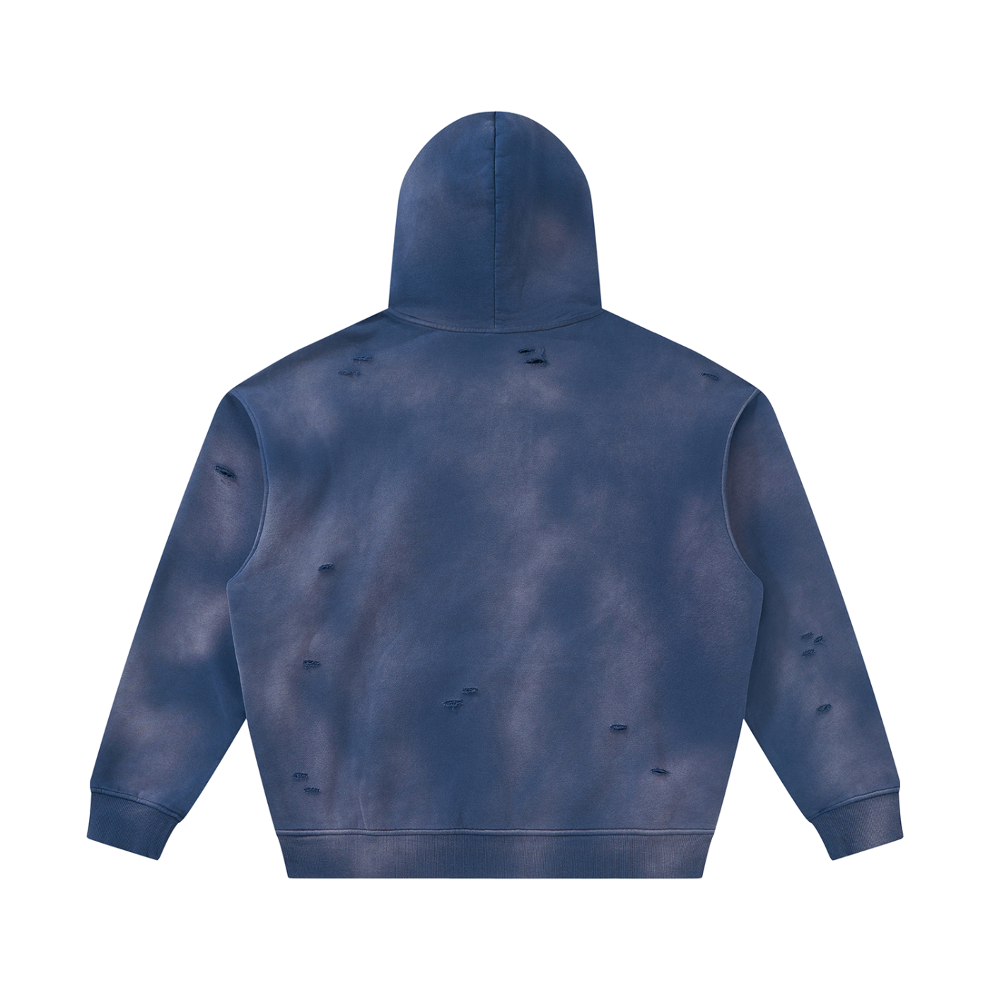 Link King 98 Sunfade Frayed Fleece Hoodie