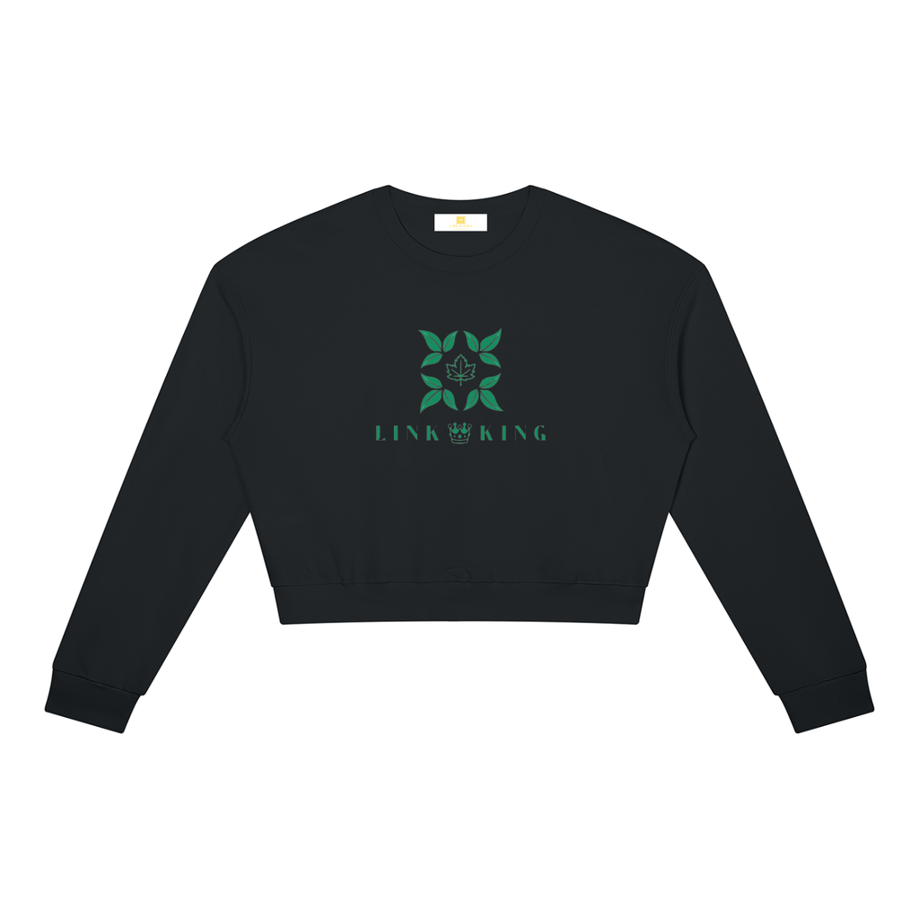 Link King Sweet Leaf Women's Crewneck Sweatshirt