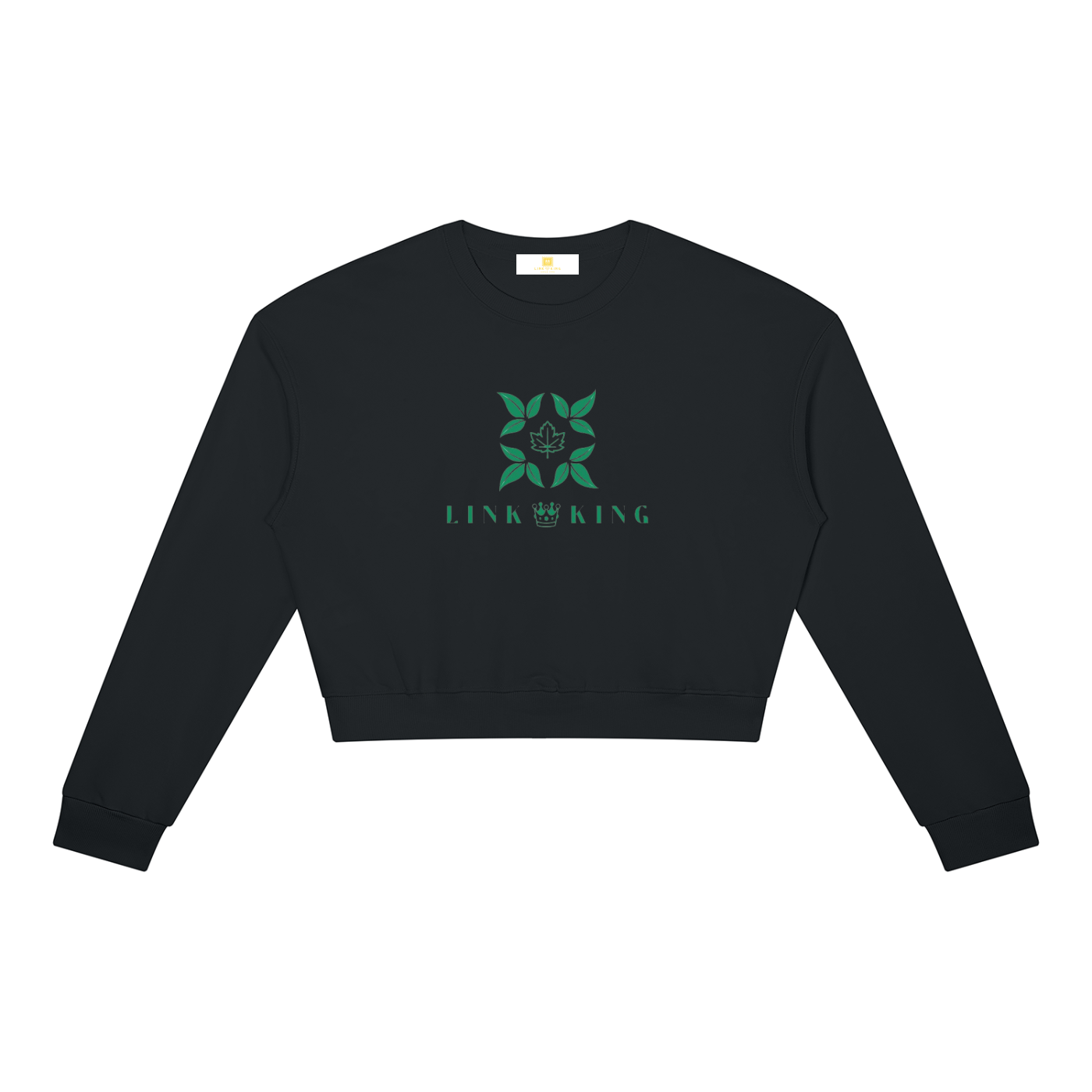 Link King Sweet Leaf Women's Crewneck Sweatshirt
