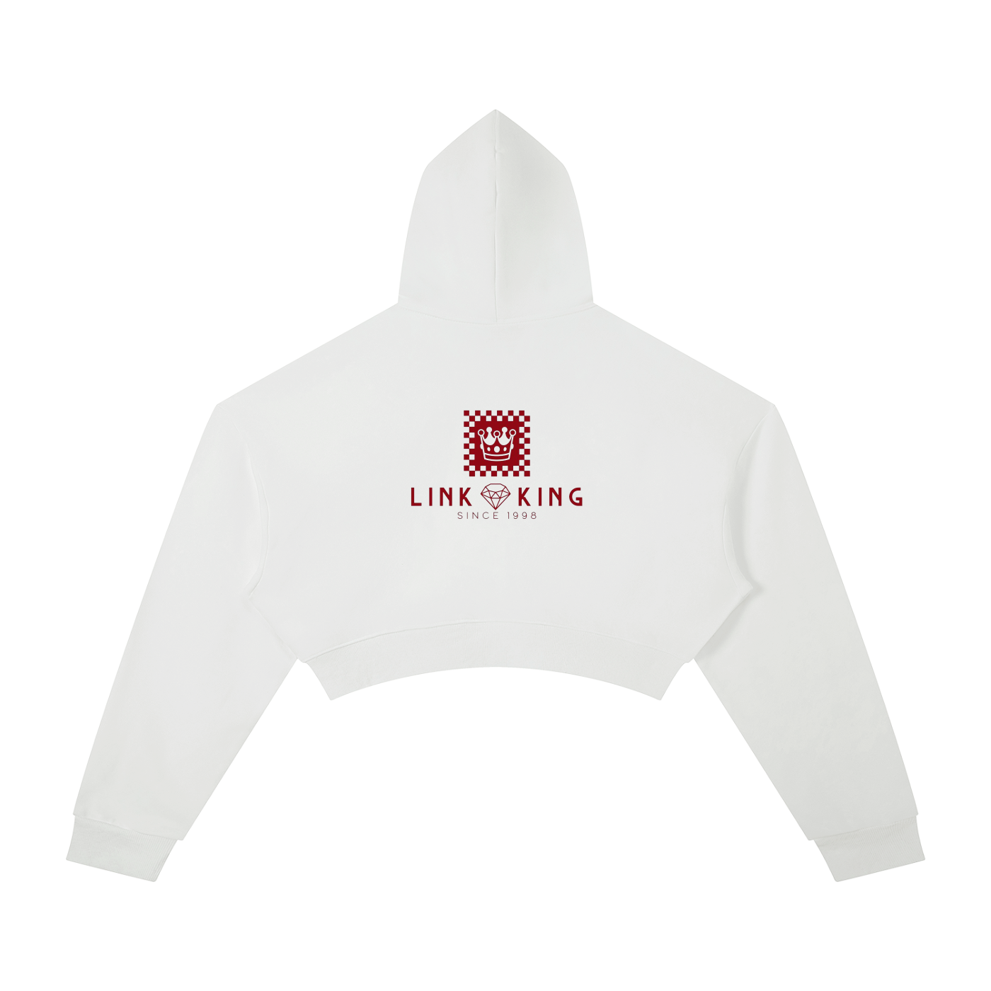 Link King 98 Essential Cropped Hoodie